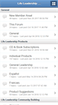 Mobile Screenshot of life-leadership-forums.com